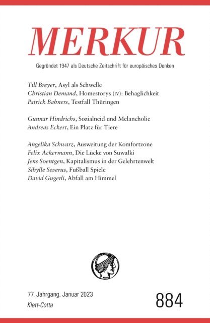 Ekkehard Knorer, Christian Demand - MERKUR Gegründet 1947 als Deutsche Zeitschrift für europäisches Denken - 1/2023, E-bok