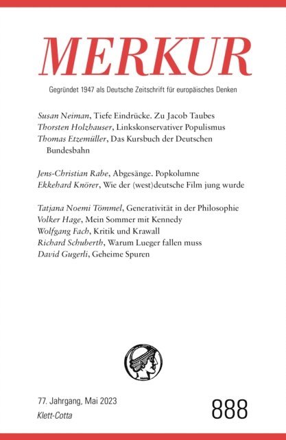 Ekkehard Knorer, Christian Demand - MERKUR  5/2023, E-bok