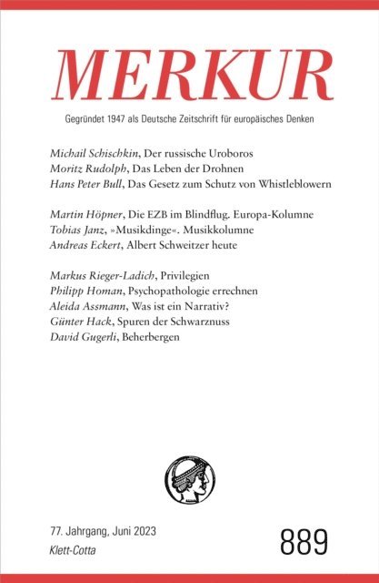 Ekkehard Knorer, Christian Demand - MERKUR  6/2023, E-bok