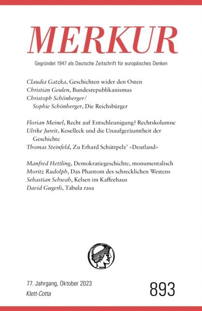 Ekkehard Knorer, Christian Demand - MERKUR  10/2023, E-bok