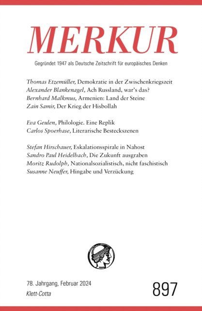 Ekkehard Knorer, Christian Demand - MERKUR 2/2024, Jg.78, E-bok