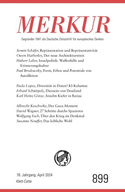 Ekkehard Knorer, Christian Demand - MERKUR 4/2024, Jg.78, E-bok