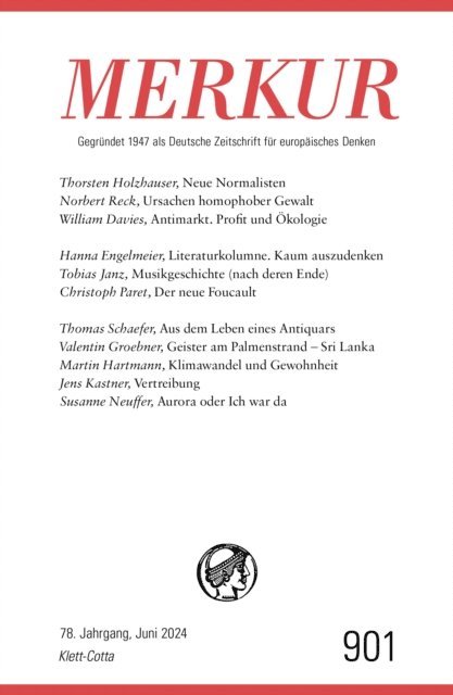 Ekkehard Knorer, Christian Demand - MERKUR 6/2024, Jg.78, E-bok