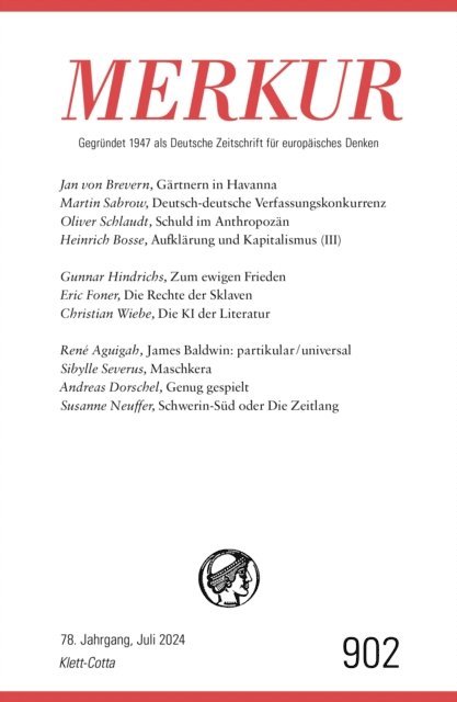 Ekkehard Knorer, Christian Demand - MERKUR 7/2024, Jg.78, E-bok