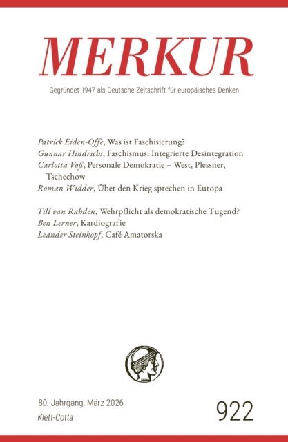 Christian Demand, Ekkehard Knorer - MERKUR 3/2026, Jg.80, E-bok