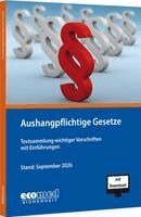 ecomed-Storck GmbH - Aushangpflichtige Gesetze, Häftad