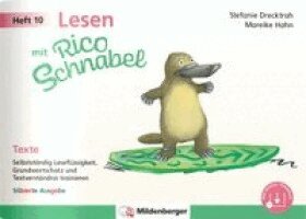 Stefanie Drecktrah, Mareike Hahn - Lesen mit Rico Schnabel, Heft 10: Texte - silbierte Ausgabe, Övrigt