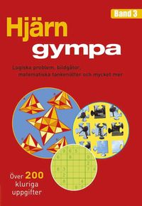 e-Bok Hjärngympa 3  logiska problem, bildgåtor, matematiska tankenötter och mycket mer