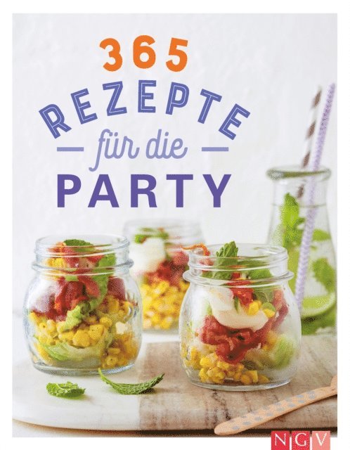 Naumann & Gobel Verlag - 365 Rezepte für die Party, E-bok