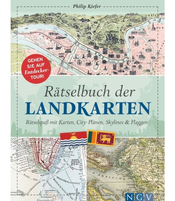 Philip Kiefer - Rätselbuch der Landkarten, E-bok