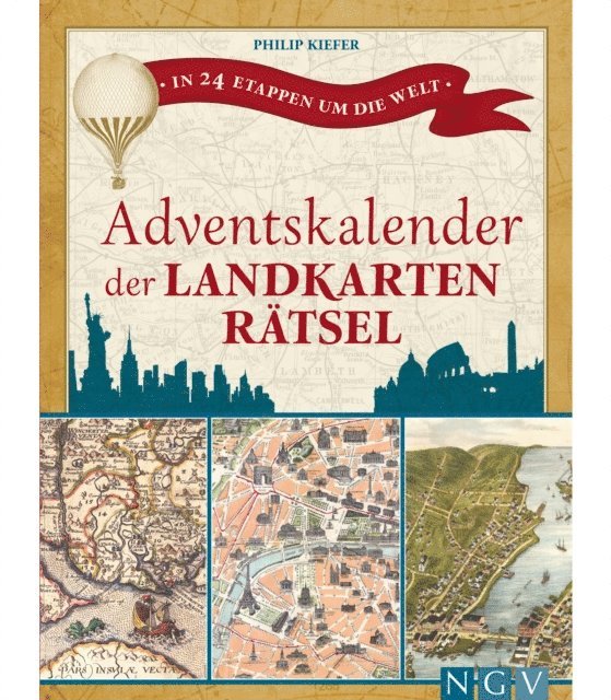 Philip Kiefer - Adventskalender der Landkartenrätsel, E-bok