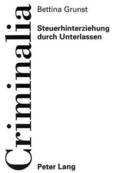 Steuerhinterziehung Durch Unterlassen