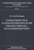 Versicherungsaufsichtsrechtliche Fragen Der Allfinanzkonzeption