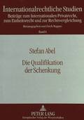 Die Qualifikation Der Schenkung