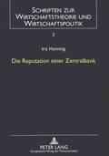 Die Reputation Einer Zentralbank