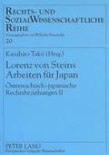 Lorenz Von Steins Arbeiten Fuer Japan