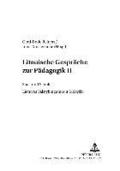 Litauische Gespraeche Zur Paedagogik II