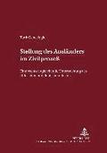 Stellung Des Auslaenders Im Zivilprozess