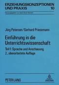 Einfuehrung in Die Unterrichtswissenschaft