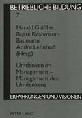 Umdenken Im Management - Management Des Umdenkens