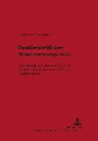 Bankbetriebliches Wissensmanagement