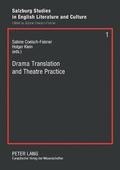 Drama Translation and Theatre Practice: v. 1