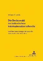 Die Rechtswahl Im Italienischen Internationalen Erbrecht