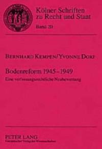 Bodenreform 1945-1949