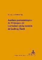 Anlisis Paremiolgico de El Quijote de Cervantes En La Versin de Ludwig Tieck