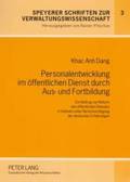 Personalentwicklung Im Oeffentlichen Dienst Durch Aus- Und Fortbildung