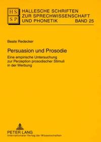Persuasion Und Prosodie