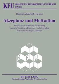 Akzeptanz und Motivation