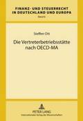 Die Vertreterbetriebsstaette Nach Oecd-Ma