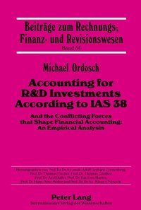Accounting for R&D Investments According to IAS 38