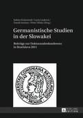 Germanistische Studien in Der Slowakei