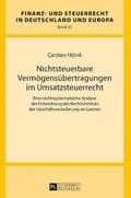 Nichtsteuerbare Vermoegensuebertragungen im Umsatzsteuerrecht