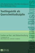 Textlinguistik ALS Querschnittsdisziplin