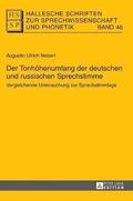 Der Tonhoehenumfang Der Deutschen Und Russischen Sprechstimme