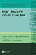 Texte - Textsorten - Phaenomene im Text