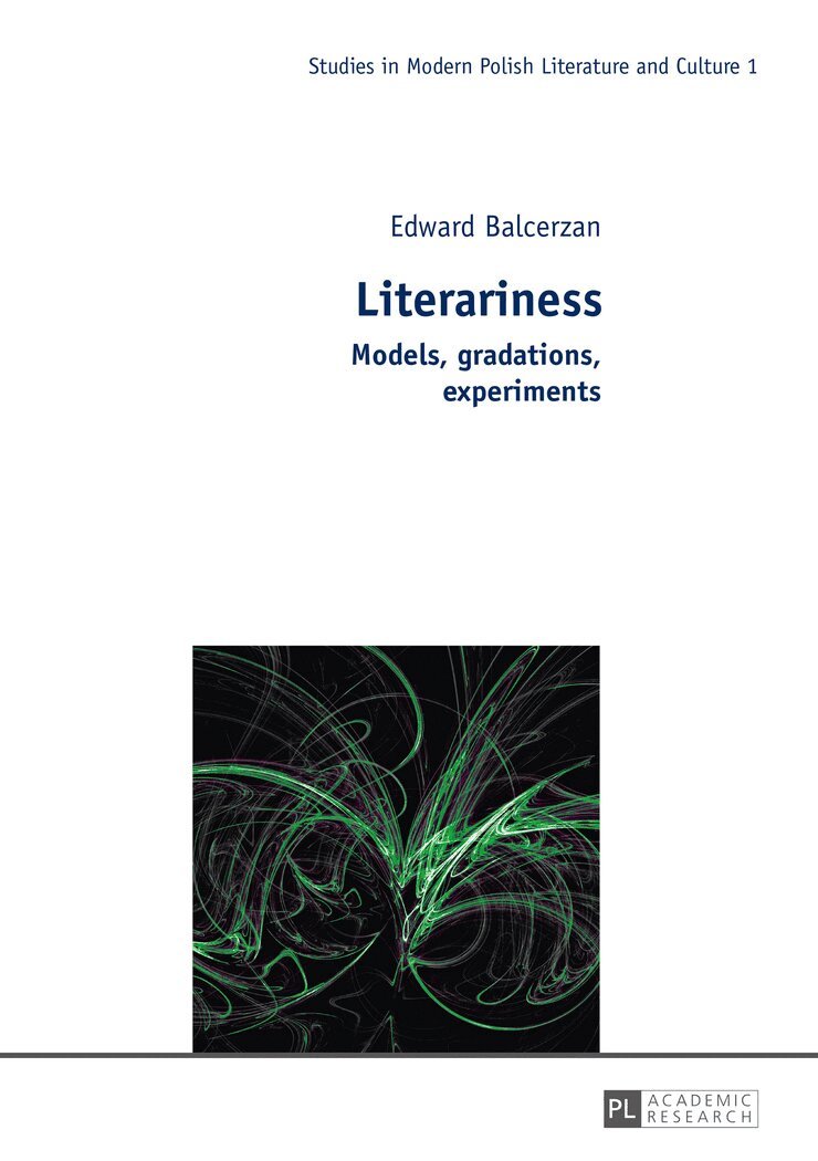 Edward Balcerzan - Literariness, Inbunden