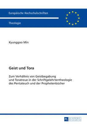 Kyunggoo Min - Geist Und Tora, Häftad
