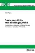 anwaltliche Mandantengespraech