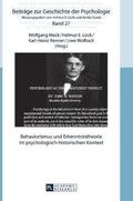 Behaviorismus Und Erkenntnistheorie Im Psychologisch-Historischen Kontext