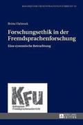 Forschungsethik in der Fremdsprachenforschung