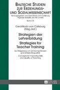 Strategien der Lehrerbildung / Strategies for Teacher Training