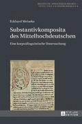 Substantivkomposita des Mittelhochdeutschen