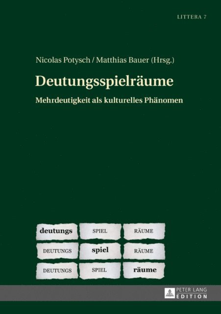 Bauer Matthias Bauer, Potysch Nicolas Potysch - Deutungsspielraeume, E-bok