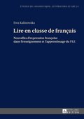 Lire en classe de franÃ§ais