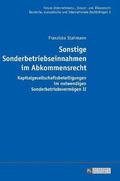 Sonstige Sonderbetriebseinnahmen im Abkommensrecht