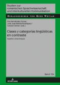 Clases y categorías lingueísticas en contraste